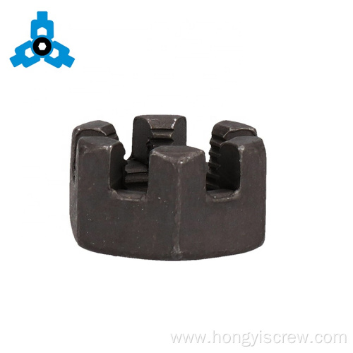 T Hexagon Slotted Castle Nuts For Extruded Aluminum
